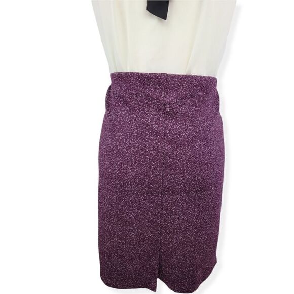 Simply Styled Purple elastic waistband Skirt NWOT - Picture 2 of 5